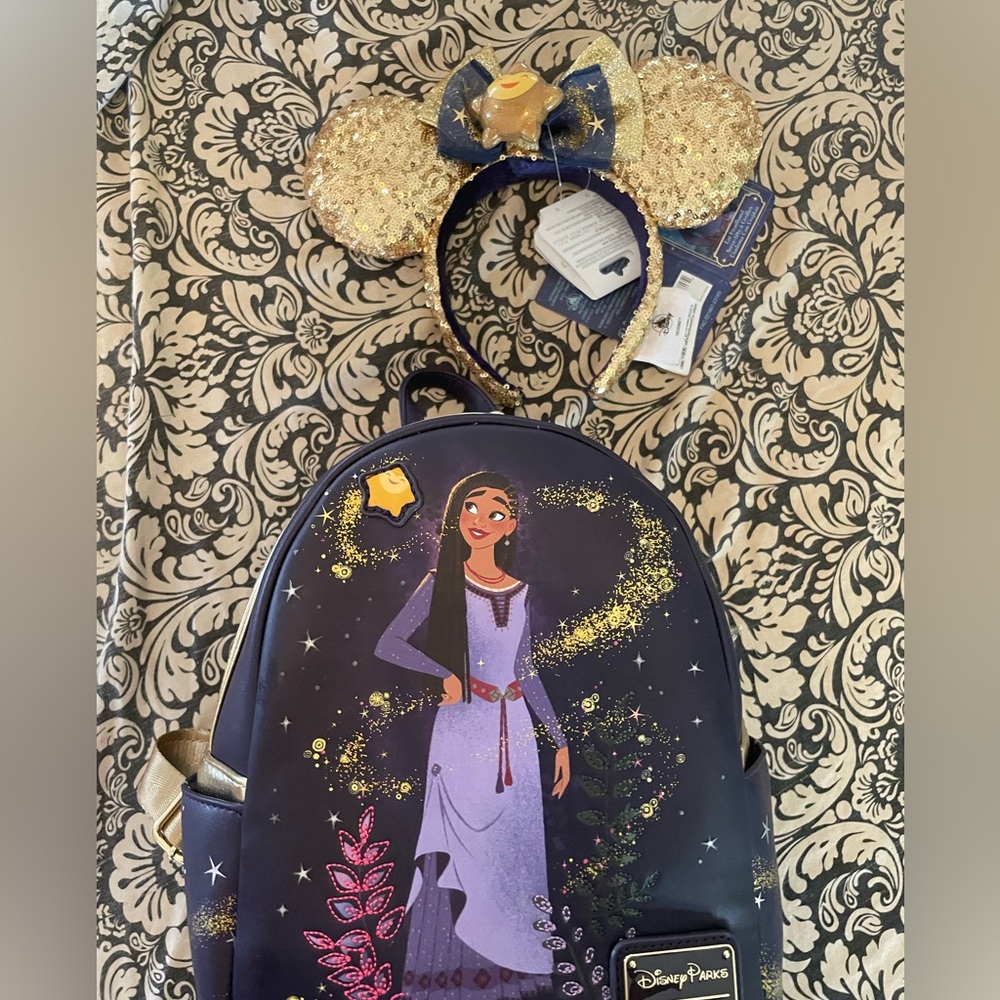 Disney-Inspired Bag   inspired by the movie Wish also includes Minnie Ears